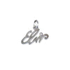 Sterling Silver Elvis Signature Charm