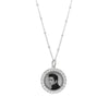 Sterling silver Elvis 50's Portrait Necklace