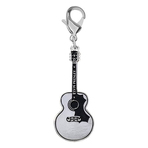 Silver Plated Guitar Charm - Graceland Official Store