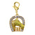 Gold Plated Horseshoe Charm