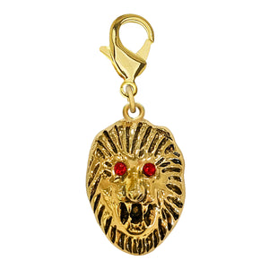 Gold Plated Lion Charm
