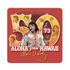 Elvis Aloha From Hawaii 50th Anniversary Wood Magnet