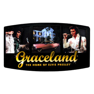 Graceland Box Collage Wood Magnet