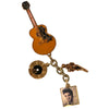 Elvis Guitar Magnet With Charms
