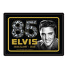 Elvis 85 Graceland Glitter Metal Magnet