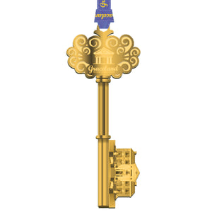 Graceland Key Ornament