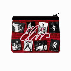 Elvis Decades Collage Neoprene Coin Purse