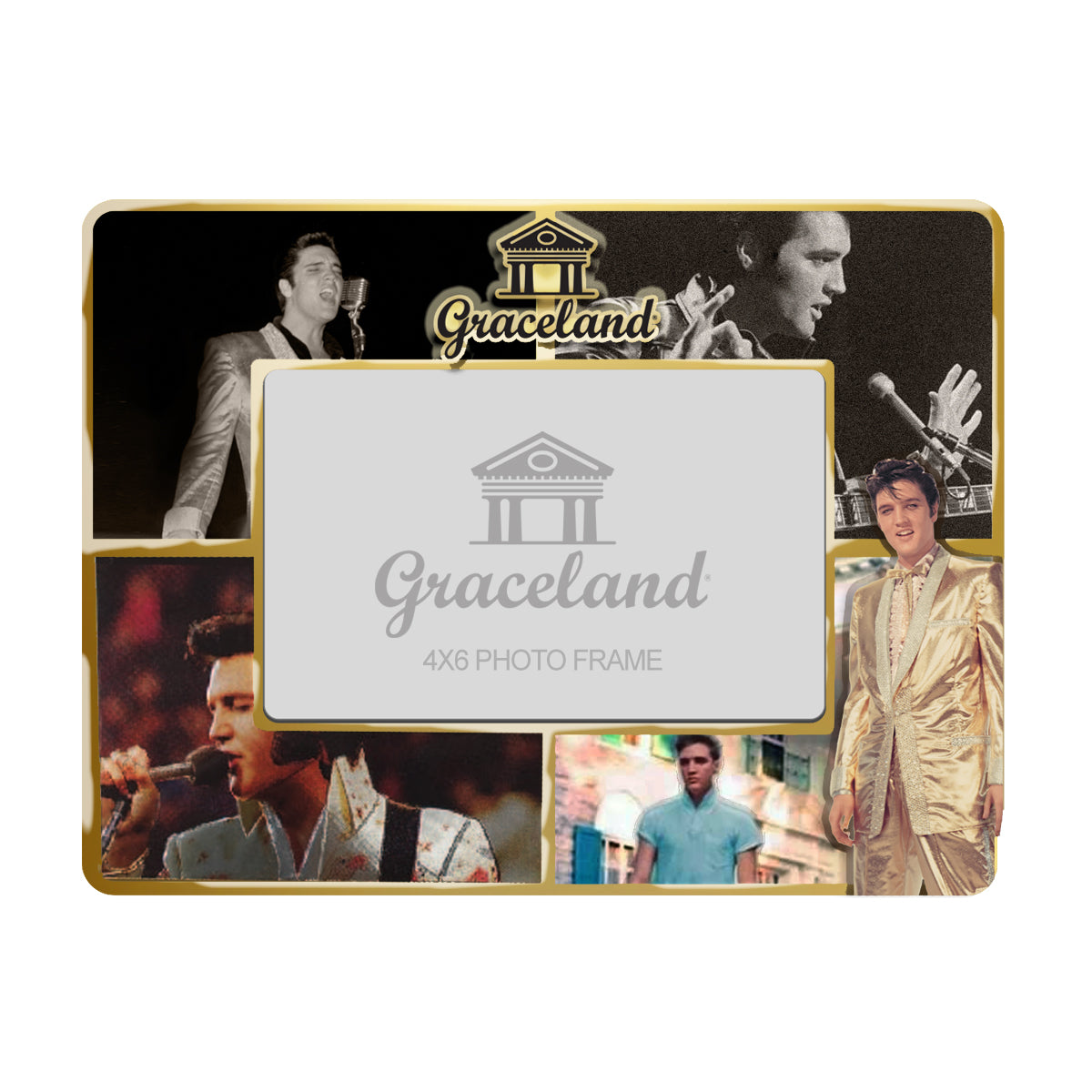 Graceland Elvis Foil Photo Frame Graceland Official Store
