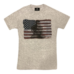 Elvis Flag Graceland Watercolor T-Shirt