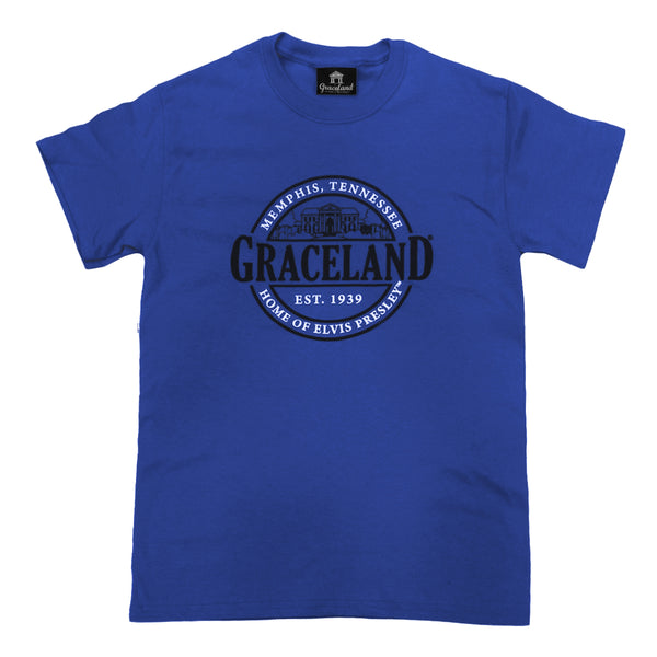 Circle Graceland Home of Elvis T-Shirt - Graceland Official Store