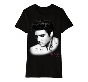 LOGOVISION Elvis Presley 1968 Shirts for Men, Short Sleeve T Shirt,  Officially Licensed