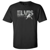 ELVIS Silhouette Metallic Print T-Shirt