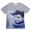 Elvis Blue Sweater Women's Sublimated T-Shirt