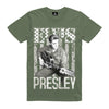 Elvis Presley Guitar Flag Army T-Shirt