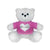 Heart Elvis Presley White Bear with Pink T-Shirt