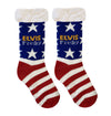 Elvis Presley Americana Fluffy Socks