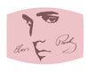 Elvis Presley Signature Profile Face Mask