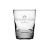 The Guest House At Graceland Etched Double Old Fashion Glass