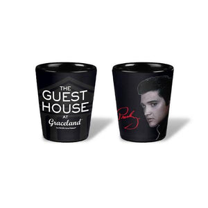 The Guest House At Graceland 50's Portrait Shot Glass