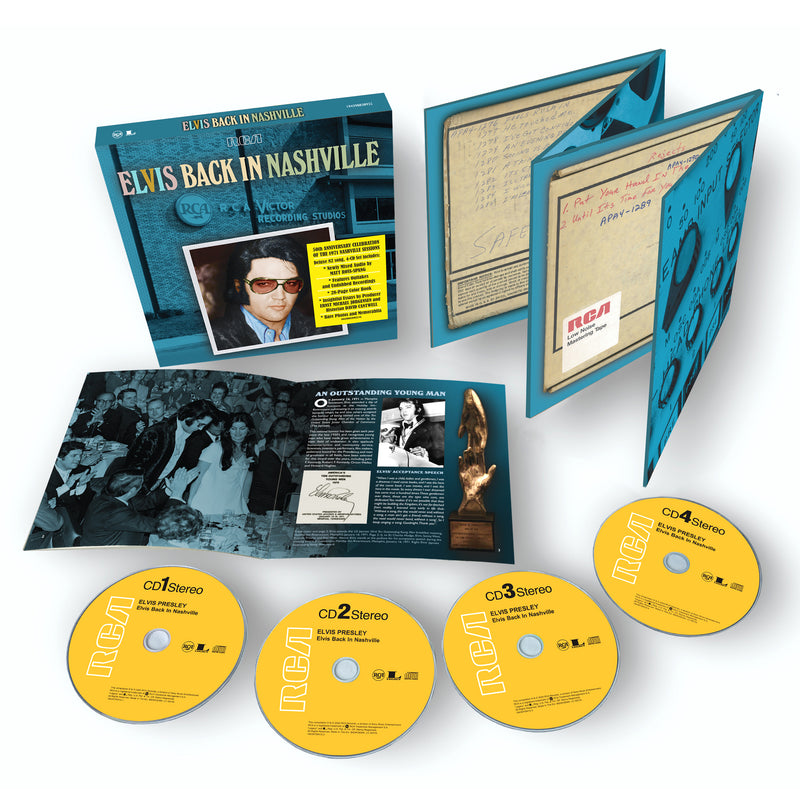 Elvis Back In Nashville 4 CD Box Set