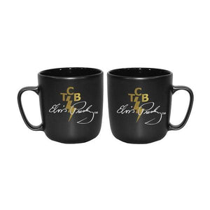 TCB Elvis Presley Signature Coffee Mug