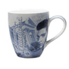 Elvis Presley's Graceland Blue Sepia Mug