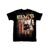Elvis Graceland Aloha Eagle Jumpsuit Flag T-Shirt