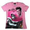 Elvis Presley Pink Classic Car Women's T-Shirt
