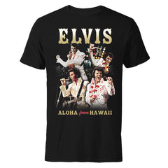 Authentic Elvis Red Hawaiian Woven Shirt - Graceland Official Store