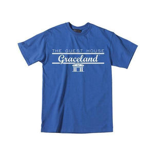 The Guest House At Graceland Bar Logo T-Shirt royal